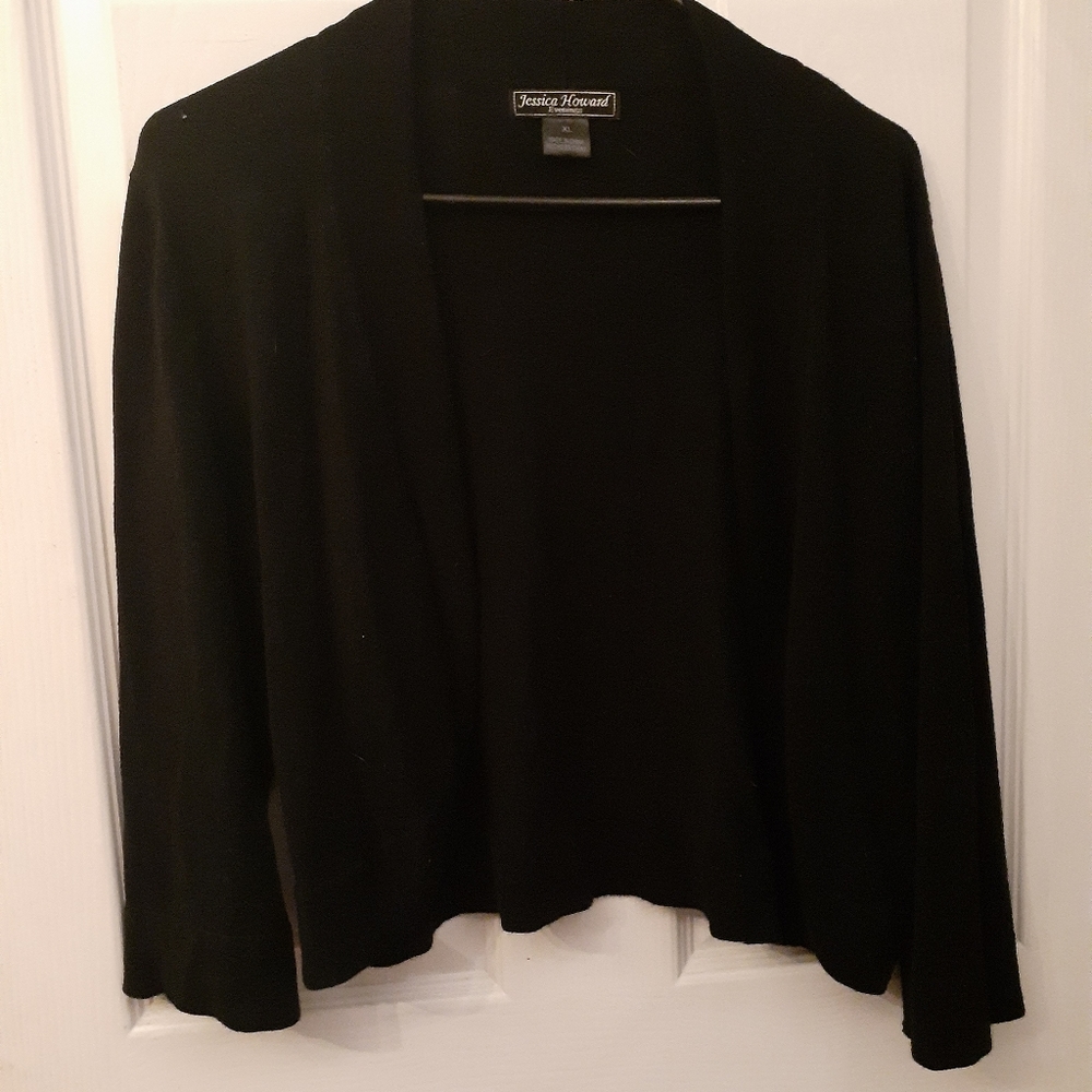Open knit crop sweater